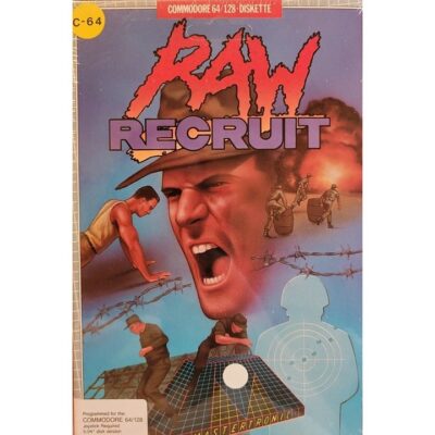 Raw Recruit Commodore 64 128 Factory Sealed Video Game Mastertronic C64 Computer