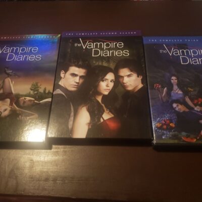 Vampire Diaries Seasons 1, 2 & 3 dvd