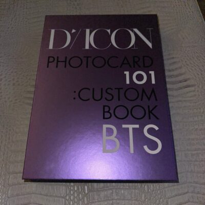 BTS Dicon Photocard 101 Custom Book