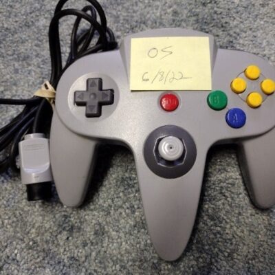 Gray Nintendo 64 N64 OEM Remote Controller Refurbished Joystick 05
