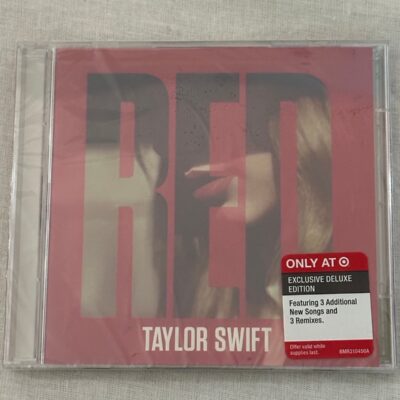 Taylor Swift Red Album CD Target Exclusive Deluxe Edition