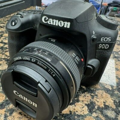 Digital SLR Camera – Black – W/50MM 1:1.4 LENS