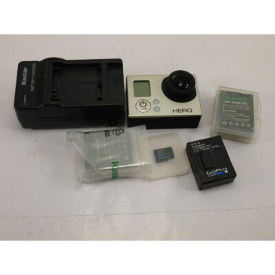 Go Pro Hero 3 Black Action Camera Camcorder with 3 Batteries and 8gb Sd card