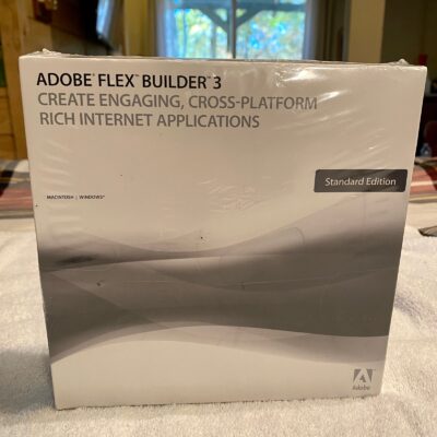 Flex Builder 3 Standard Version for Windows/Mac New Sealed Box Ships Free!