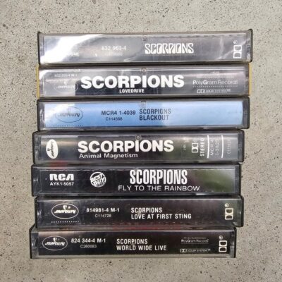 Scorpions cassettes