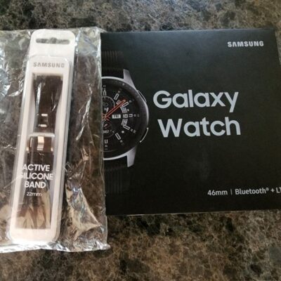 Samsung Galaxy Watch Smartwatch 46mm LTE in Silver