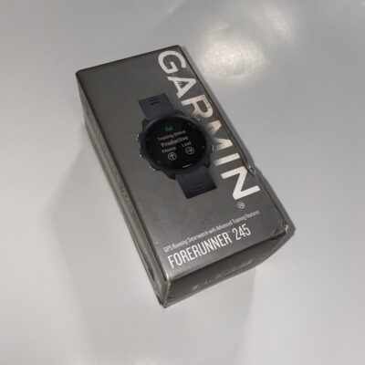 Garmin Forerunner 245, GPS Running Smartwatch with Advanced Dynamics, Slate Gray