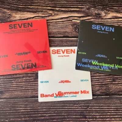 BTS Jungkook Seven Single CD Set