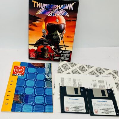 THUNDERHAWK AH-73M IBM 286/386/486- High Density 3.5”- Virgin Games – 1991