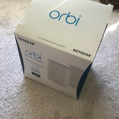orbi router ac3000 high end triband mesh with satellite 5000 sq ft.3gps speed