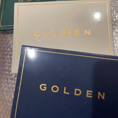 BTS Jungkook Golden Album Set Unopened