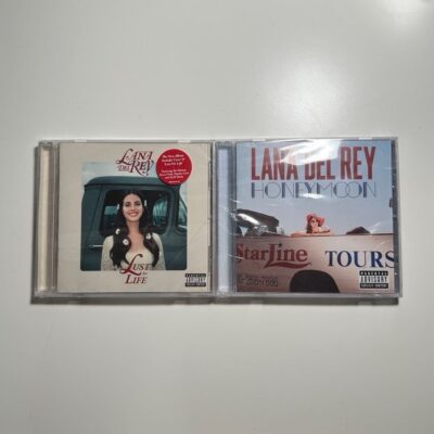 lust for life and honeymoon Lana del Rey cd bundle (lfl slightly damaged!)