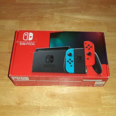 *EMPTY* NINTENDO SWITCH Console System Box Only with Cardboard Inserts Style 1