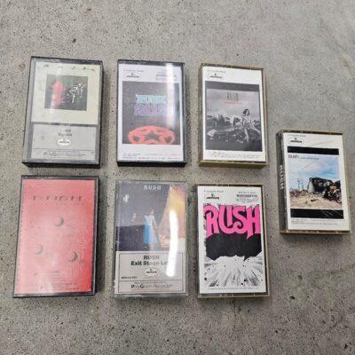 Rush cassette tapes