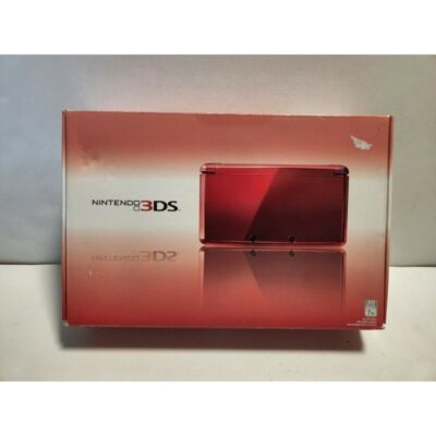 Red Nintendo 3DS Console Box ONLY