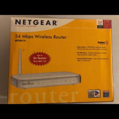 NETGEAR WGR614 v6 54 Mbps wireless router