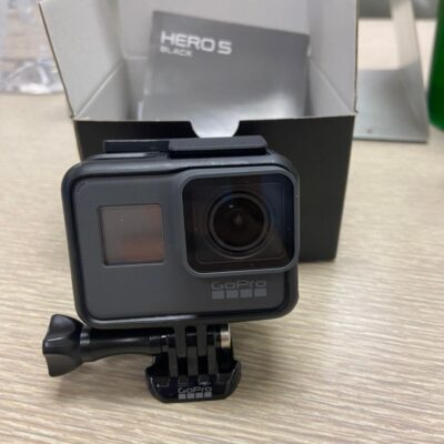 Black GoPro hero 5