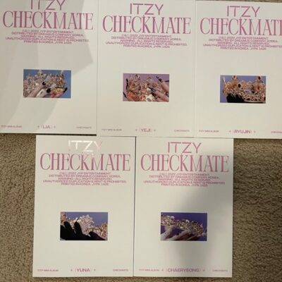 Itzy checkmate solo album and poster set