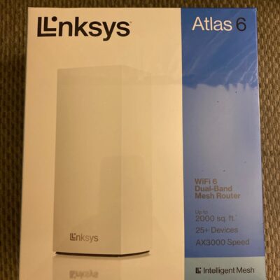 Linksys wifi 6 dual band mesh router