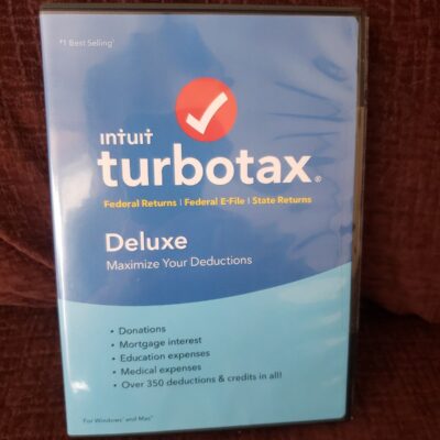 New TurboTax Deluxe 2016 (Sealed)