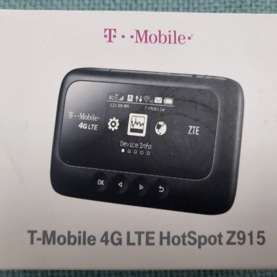 T-Mobile 4G LTE Hotspot Z915nBox and Manual included