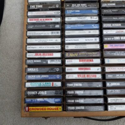 cassette tapes 54 plus cool case