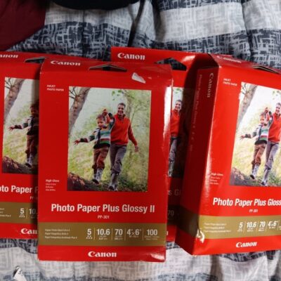 CANON 4″ X 6″ Photo Paper Plus Gloss ll