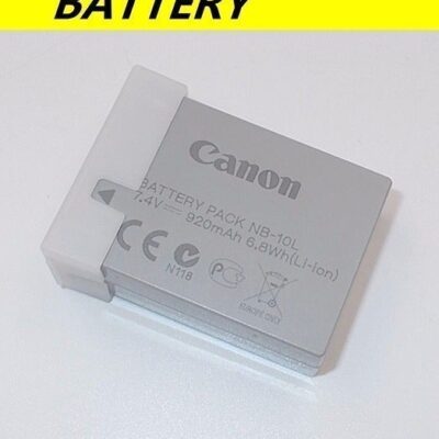 2 x New Canon NB-10L Battery 1060mAh for Canon PowerShot G15 G16 SX60 SX50 SX40
