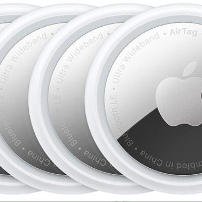 BRAND NEW SEALED – Genuine Original Apple AirTag A2187 White Air Tag (4 Pack)