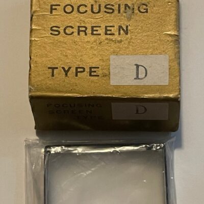 Vintage New Nikon Focusing screen TYPE D.  NOS