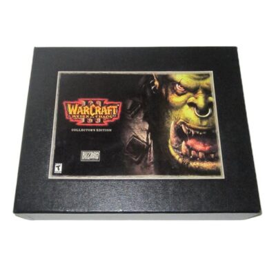 Warcraft III 3 Reign of Chaos Collector’s Edition Vintage PC Game Blizzard