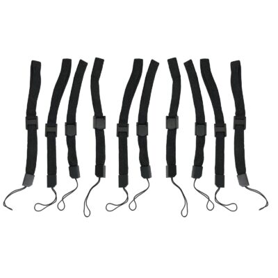Black Wrist Strap For Nintendo Wii Controller 10 Pack NEW! FREE FAST SHIPPING!