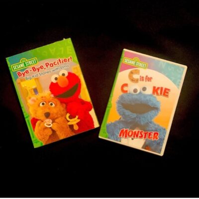 2 Sesame Street DVDs