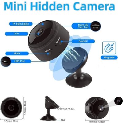 New Amazon Mini Spy Camera hidden camera NannyCam Motion Detector NightVision
