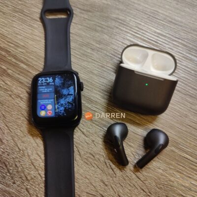 Smart Watch Sports Tracker Waterproof Bluetooth Call+Bluetooth Earbuds Earphone