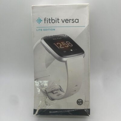 Fitbit Versa Lite Edition, FB415SRWT Fitness Smartwatch Activity Tracker, White