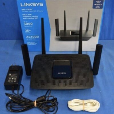 Linksys MR9000-NP Max-Stream AC3000 Tri-Band Wi-Fi 5 Mesh Network Router