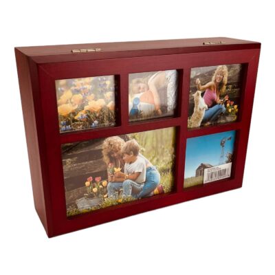 Tabletop Wooden Photo Organizer