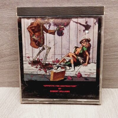 Guns N Roses Appetite For Destruction Banned Cover Art CD 1987 Geffen