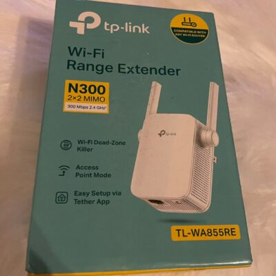 TP-Link N300 WiFi Extender(TL-WA855RE)-W