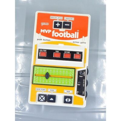 Galoob MVP Football Hand-Held Electric Game 1978 W/Box Not Working For Parts