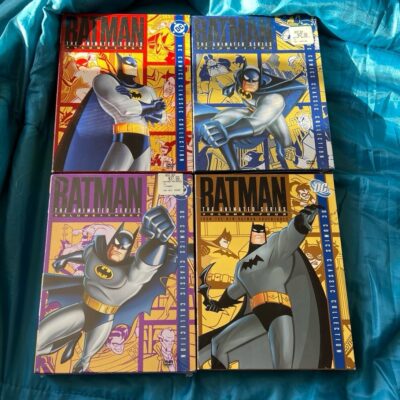 Batman The Animated Series Volume 1+2+3+4 Vol Region 1 DVD (16 Discs)