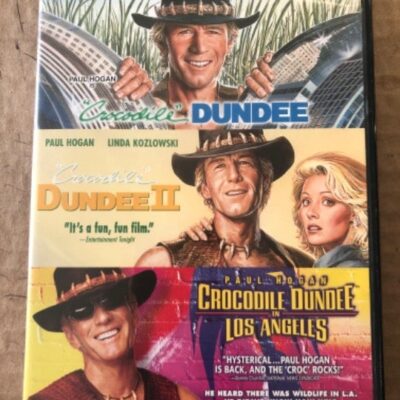 Crocodile Dundee, Triple Feature, Like New DVD.