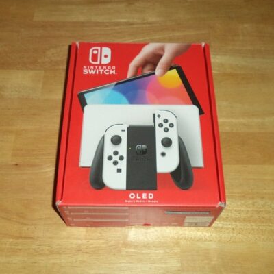 *EMPTY* NINTENDO SWITCH OLED Console System Box Only with Cardboard Inserts